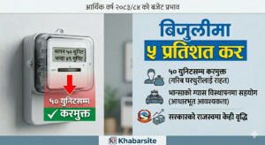 विद्युत् खपतमा ५ प्रतिशत कर: सरकारलाई अर्बौँको आम्दानी, उपभोक्तालाई झट्का