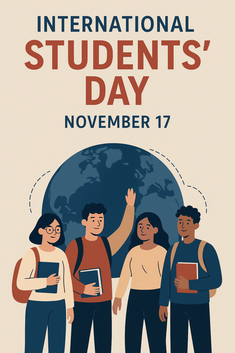 आज १७ नोभेम्बर अन्तर्राष्ट्रिय विद्यार्थी दिवस