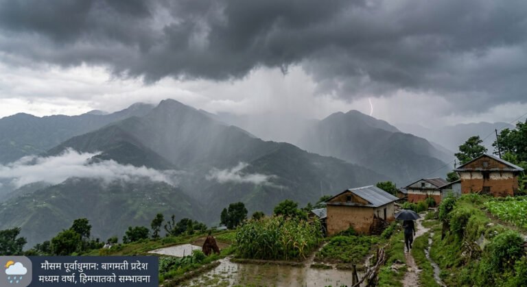 कस्तो छ आजको मौसम पूर्वानुमान ?