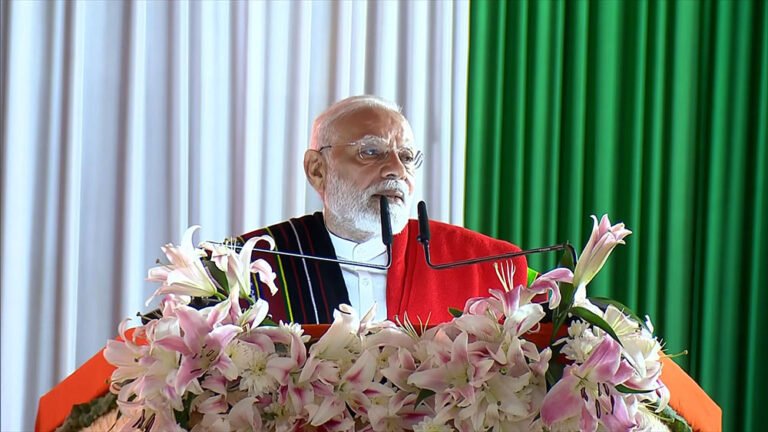 २०२३ को जातीय हिंसापछि पहिलो पटक मणिपुर पुगे मोदी