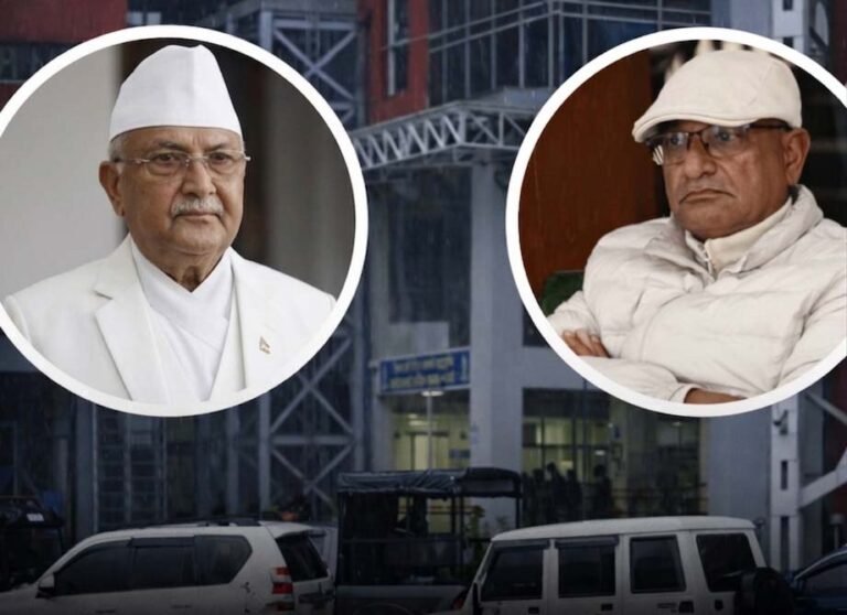 केपी ओली र रमेश लेखक पक्राउ, भद्रकाली प्रहरी हिरासतमा राखियो