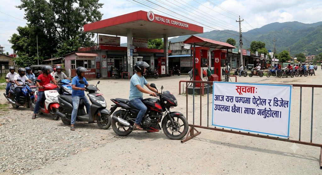 पेट्रोल पम्प बन्द गरी इन्धन अभाव सिर्जना गरे १० लाखसम्म जरिवाना हुने, कानुन तयार